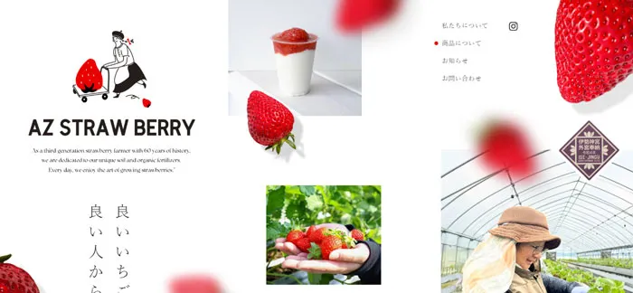 No.016 AZ-STRAW-BERRY ノアールの雷カギしっぽ | Webサイト100線