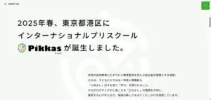 No.006 Pikkas-International-Preschool　ノアールの雷カギしっぽ | Webサイト100線