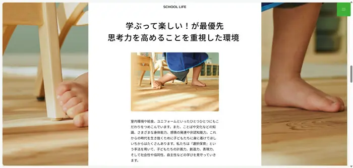 No.006 Pikkas-International-Preschool　ノアールの雷カギしっぽ | Webサイト100線