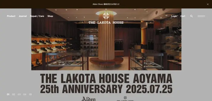 No.005 THE LAKOTA HOUSE　ノアールの雷カギしっぽ | Webサイト100線