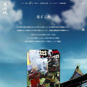 No.037 丸岡城-北陸唯一の現存天守・奇跡の修復城-　ノアールの雷カギしっぽ | Webサイト100線