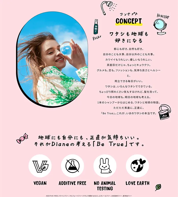 No.066 Diane-Be-True(ダイアンビートゥルー)　ノアールの雷カギしっぽ | Webサイト100線