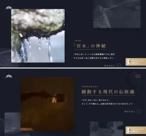 No.100 嘉宝 -菊正宗-　ノアールの雷カギしっぽ | Webサイト100線